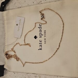 Kate Spade Rose Gold "JOY" Necklace ~NWT